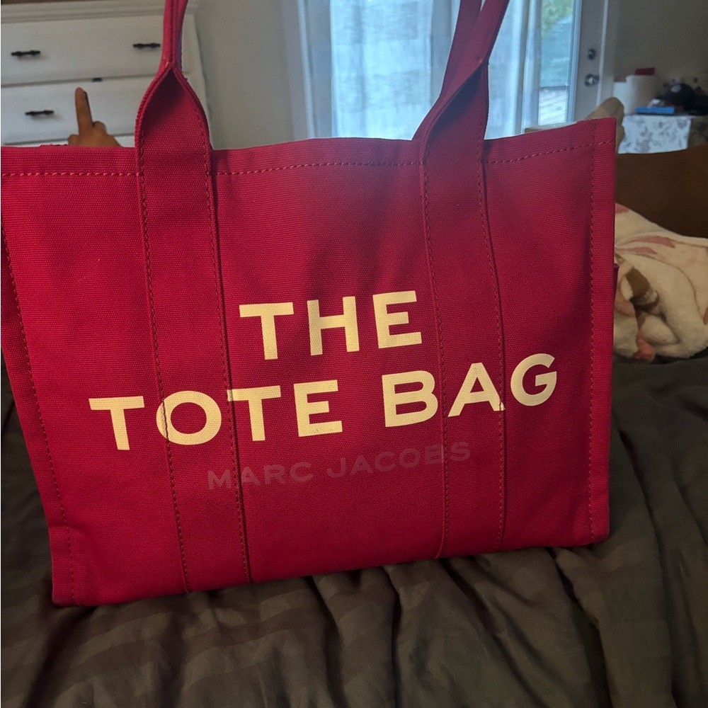 Marc Jacobs Dark Pink Tote Bag